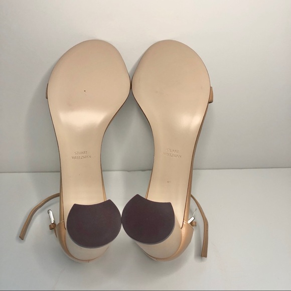 ❌SOLD❌Stuart Weitzman 75Less Nudist SandalBeigeNew - Picture 7 of 7